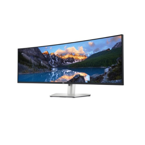 DELL UltraSharp U4924DW computer monitor 49" 5120 x 1440 pixels 5K Ultra HD LCD Black, Silver