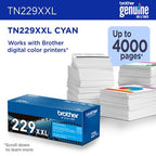 Brother TN-229XXLC toner cartridge 1 pc(s) Original Cyan