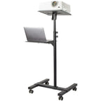 StarTech.com ADJPROJCART multimedia cart/stand Black Projector Multimedia stand