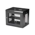 StarTech.com RK9WALM rack cabinet 9U Wall mounted rack Black
