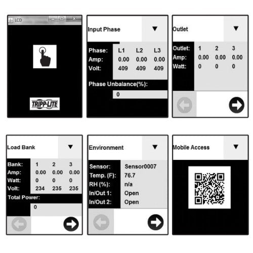 Tripp Lite PDU3XEVSR6G63B power distribution unit (PDU) 30 AC outlet(s) 0U Black
