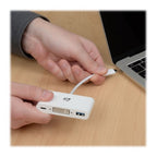 Tripp Lite U444-06N-DU-C laptop dock/port replicator USB 3.2 Gen 1 (3.1 Gen 1) Type-C White