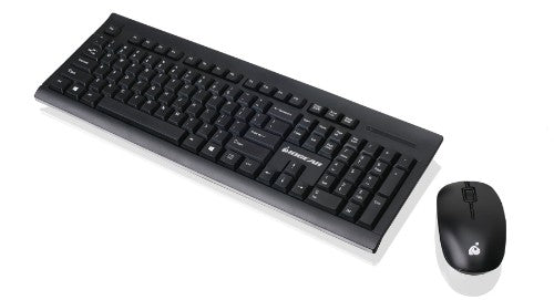 iogear GKM552RB keyboard Mouse included Office RF Wireless Black