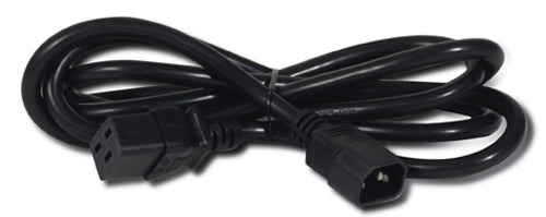 APC C19/C14 2m Black 78.7" (2 m) C14 coupler C19 coupler