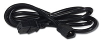 APC C19/C14 2m Black 78.7" (2 m) C14 coupler C19 coupler