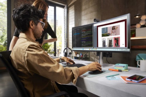 HP Series 7 Pro 37.5 inch WQHD+ Thunderbolt 4 Monitor - 738pu