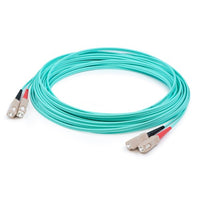 AddOn Networks ADD-SC-SC-69M5OM4P InfiniBand/fibre optic cable 2716.5" (69 m) LOMM Aqua color