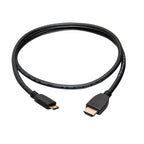 C2G 50620 HDMI cable 118.1" (3 m) HDMI Type A (Standard) HDMI Type C (Mini) Black