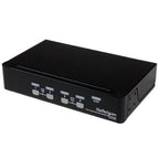 StarTech.com SV431DUSBU KVM switch Rack mounting Black