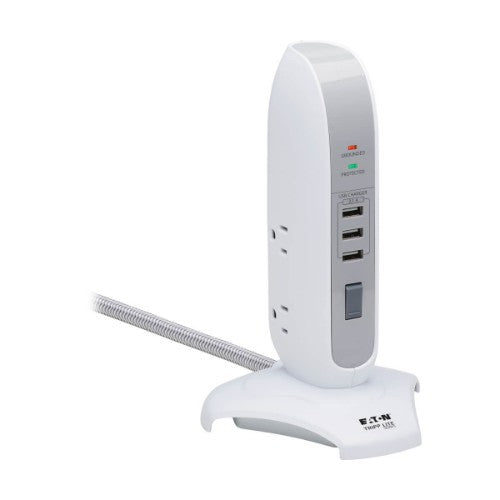 Tripp Lite TLP66USB surge protector White 5 AC outlet(s) 120 V 72" (1.83 m)
