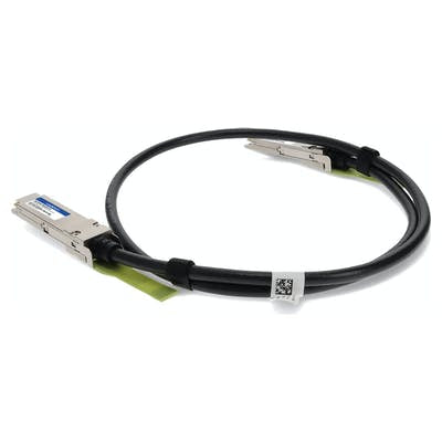 AddOn Networks MCP1650-H001E30-AO InfiniBand/fibre optic cable 39.4" (1 m) QSFP56 Black, Silver