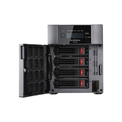 Buffalo TeraStation TS5420DN1604 NAS/storage server Desktop Annapurna Labs AL524 8 GB DDR4 16 TB HDD Black