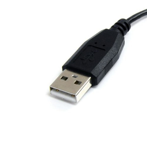 StarTech.com UUSBHAUB6LA USB cable USB 2.0 72" (1.83 m) USB A Micro-USB B Black