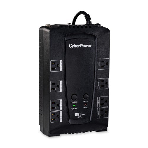 CyberPower CP685AVRG uninterruptible power supply (UPS) Line-Interactive 0.685 kVA 390 W 8 AC outlet(s)