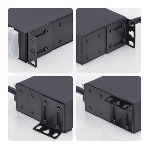 StarTech.com 2030B8H-RACK-PDU-IC power distribution unit (PDU) 20 AC outlet(s) 1U Black
