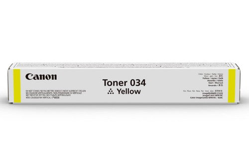 Canon 034 toner cartridge 1 pc(s) Original Yellow