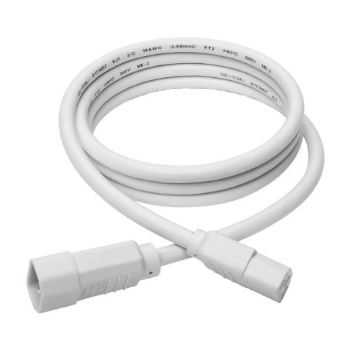 Tripp Lite P005-006-AWH power cable White 70.9" (1.8 m) C14 coupler C13 coupler