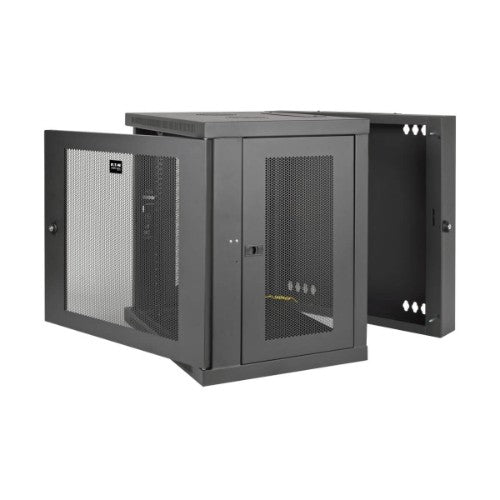 Tripp Lite SRW10US rack cabinet 10U Wall mounted rack Black