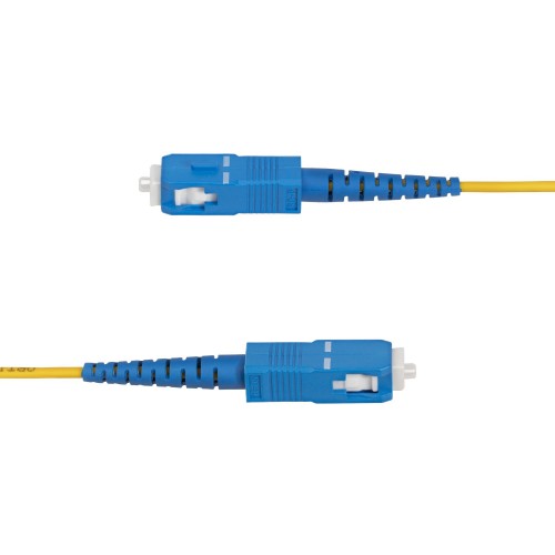 StarTech.com SPSMLCSC-OS2-15M InfiniBand/fibre optic cable 590.6" (15 m) LC SC Yellow