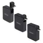 StarTech.com 3114GCN-WALL-CHARGER mobile device charger Universal Black AC Fast charging Indoor