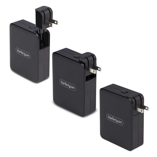 StarTech.com 3114GCN-WALL-CHARGER mobile device charger Universal Black AC Fast charging Indoor