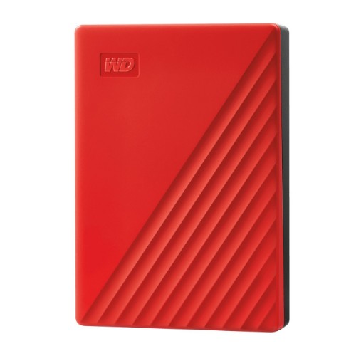 Western Digital My Passport external hard drive 5 TB USB Type-A 3.2 Gen 1 (3.1 Gen 1) Red