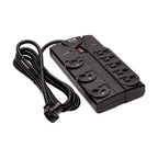 Tripp Lite TLP808B surge protector Black 8 AC outlet(s) 120 V 98.4" (2.5 m)