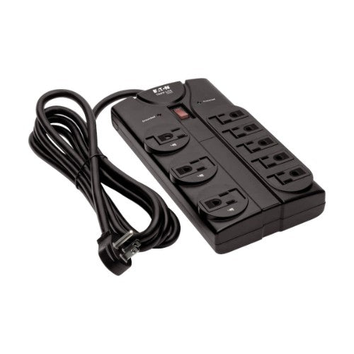 Tripp Lite TLP808B surge protector Black 8 AC outlet(s) 120 V 98.4" (2.5 m)