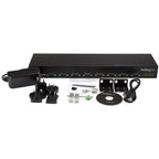 StarTech.com ICUSB23208FD interface hub USB 2.0 Black