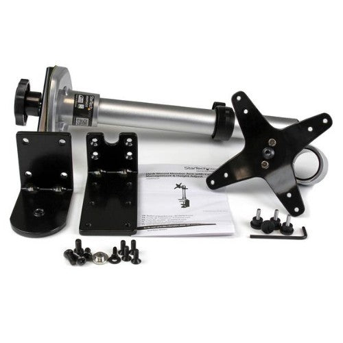 StarTech.com ARMPIVOT monitor mount / stand 34" Desk Black, Silver