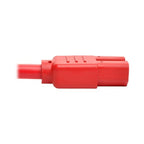 Tripp Lite P018-003-ARD power cable Red 35.4" (0.9 m) C14 coupler C15 coupler