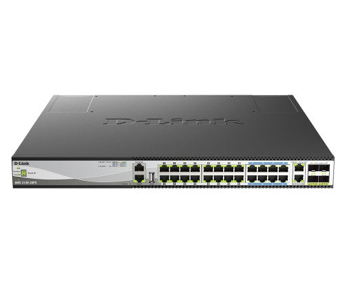 D-Link DMS-3130-30TS Managed L3 10G Ethernet (100/1000/10000) Black