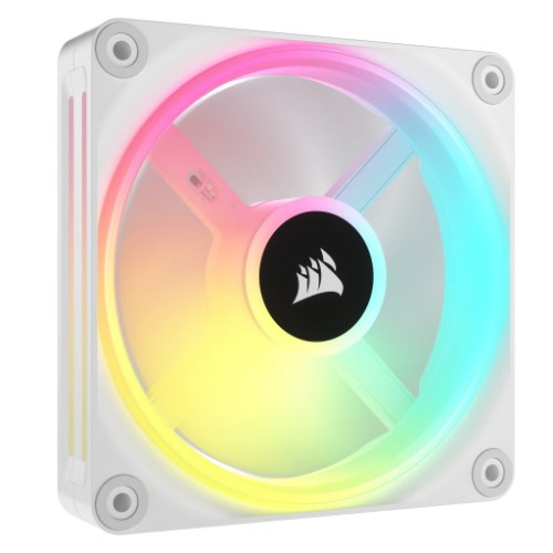 Corsair CO-9051005-WW computer cooling system Computer case Fan 4.72" (12 cm) White 1 pc(s)
