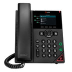 HP Poly VVX 250 4-Line IP Phone and PoE-enabled