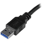 StarTech.com USB312SAT3CB cable gender changer USB 3.1 A SATA 7+15 pin Black