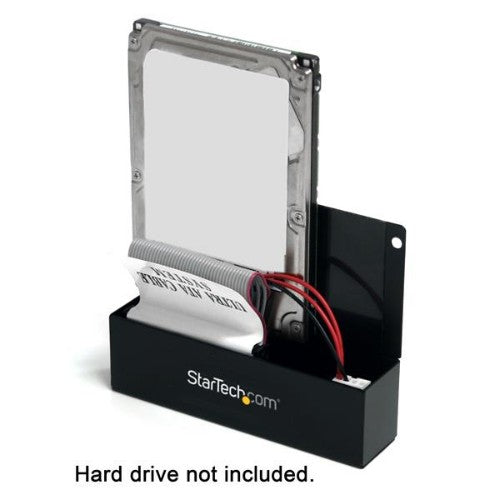 StarTech.com SAT2IDEADP cable gender changer SATA 7-pin + SATA 15-pin IDE 40-pin + IDE 44-pin + LP4 Black