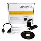 StarTech.com ICUSBAUDIOB audio card USB