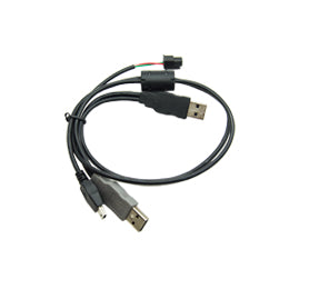 Lantronix KUNA2 USB cable 19.7" (0.5 m) 2 x USB A Black