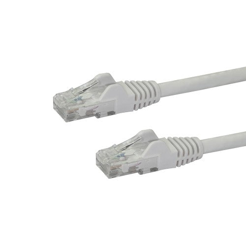 StarTech.com N6PATCH1WH networking cable White 11.8" (0.3 m) Cat6 U/UTP (UTP)