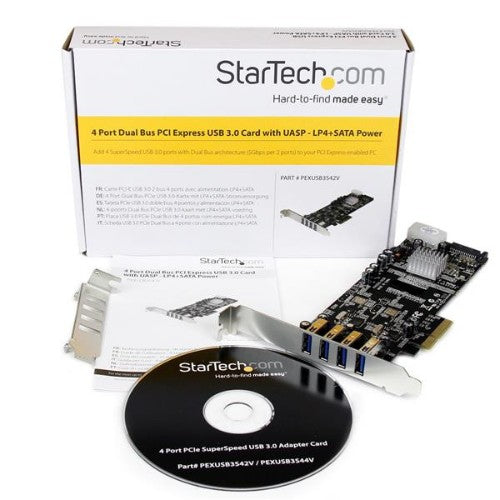StarTech.com PEXUSB3S42V interface cards/adapter Internal USB 3.2 Gen 1 (3.1 Gen 1)