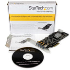 StarTech.com PEXUSB3S44V interface cards/adapter Internal USB 3.2 Gen 1 (3.1 Gen 1)