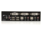 StarTech.com SV231DVIUA KVM switch Black