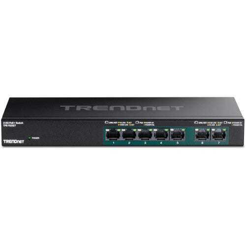 Trendnet TPE-TG327 network switch Unmanaged Gigabit Ethernet (10/100/1000) Power over Ethernet (PoE) Black