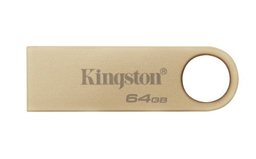 Kingston Technology DataTraveler SE9 G3 USB flash drive 64 GB USB Type-A 3.2 Gen 1 (3.1 Gen 1) Gold