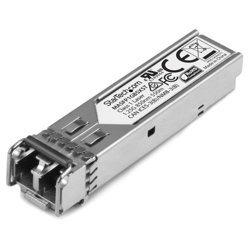 StarTech.com MASFP1GBSXST network transceiver module Fiber optic 1250 Mbit/s SFP 850 nm