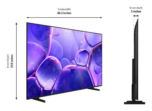 Samsung HU6000F HG55U600FNF 55" 4K Ultra HD Smart TV Black 20 W