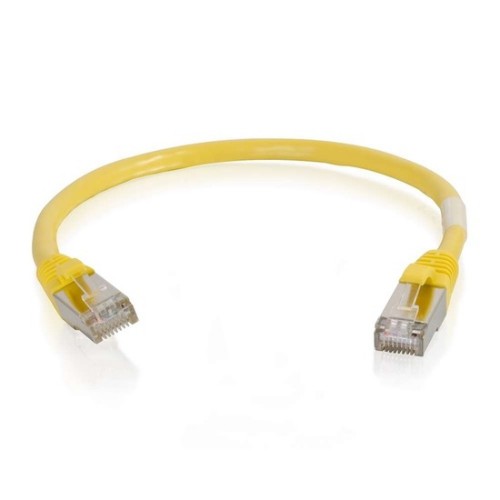 C2G 20ft Cat6 networking cable Yellow 239.8" (6.09 m) S/UTP (STP)
