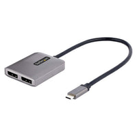 StarTech.com MST14CD122DP USB graphics adapter 4096 x 2160 pixels Gray