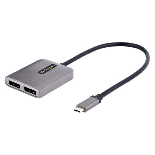 StarTech.com MST14CD122DP USB graphics adapter 4096 x 2160 pixels Gray