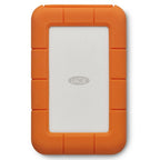 LaCie Rugged Secure external hard drive 2 TB Orange, White